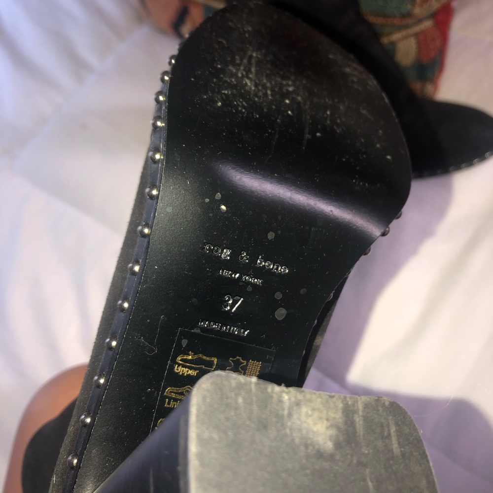 Rag and Bone Studded Booties - Picture 3 of 7